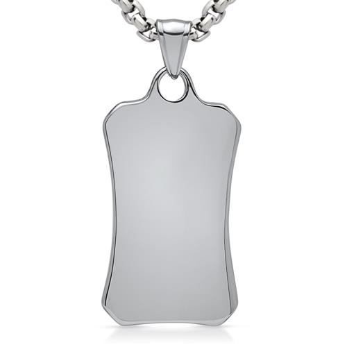 Stainless Steel Necklace With Stainless Steel Pendant