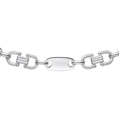 Sterling Silver Plate Necklace For Men