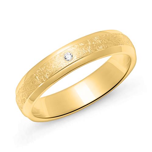 Ring For Ladies In Gold-Plated Sterling Silver