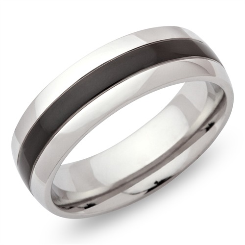 Wedding Rings Stainless Steel Wedding Rings 7mm Engraving