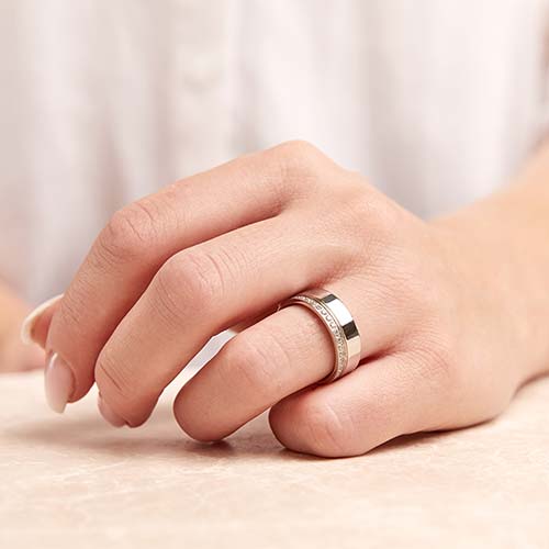 2 Ringe Eheringe Trauringe Verlobungsringe mit kostenloser Lasergravur 
