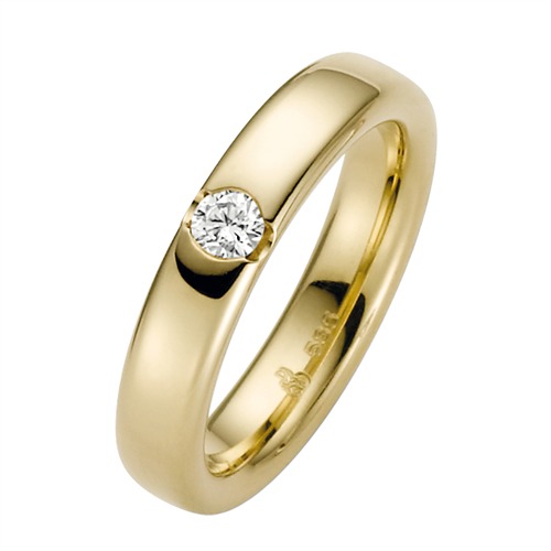 Wedding Rings Yellow Gold 4,5mm