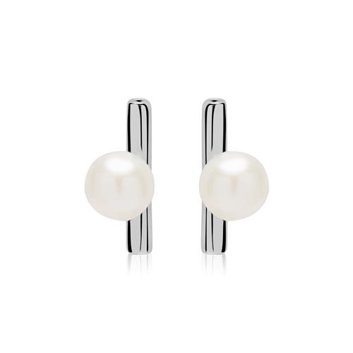 925 Silver Earrings With Pearls
