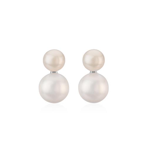 925 Silver Earrings For Women With Freshwater Pearls