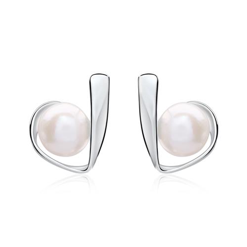 Pearl Earring For Ladies In Sterling Silver