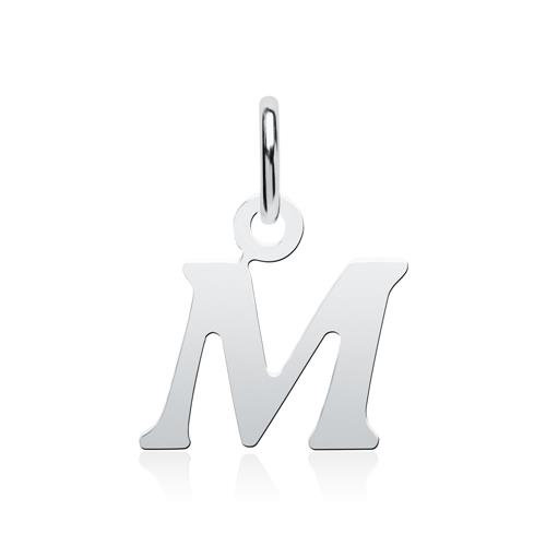 Buchstabenkette M aus 925er Silber
