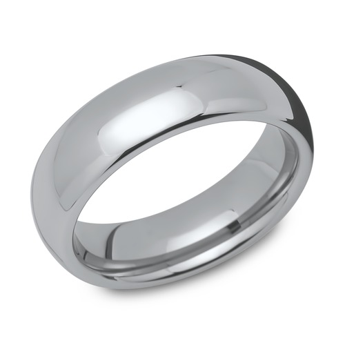 Shiny Wedding Rings Made Of Tungsten Robust