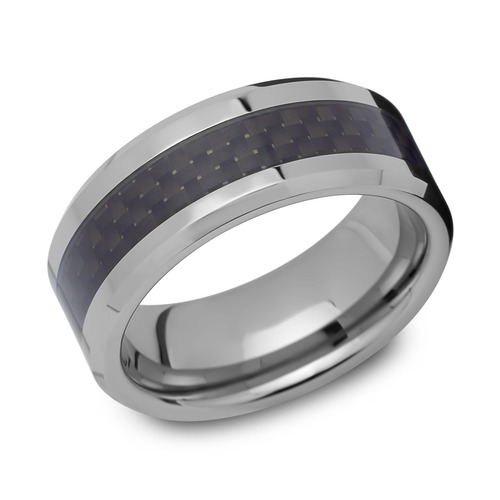Wedding Rings Tungsten Carbon Insert Incl. Engraving