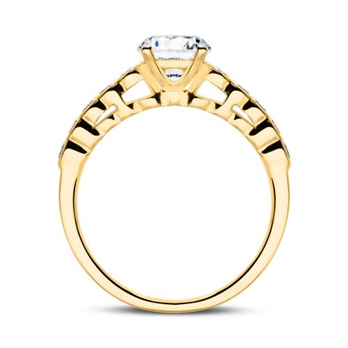 Diamant Verlobungsring aus 750er Gold
