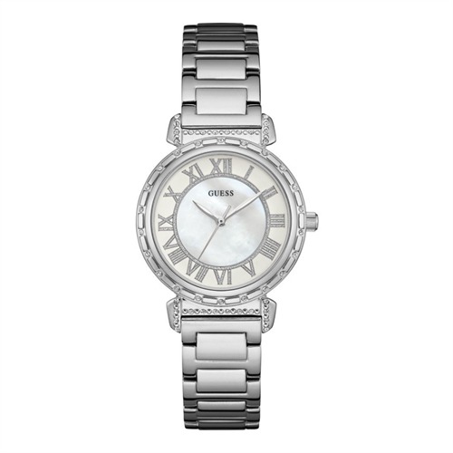 Uhren - Damenuhr Gliederarmband Zirkonia  - Onlineshop The Jeweller