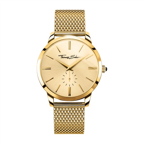 Rebel Spirit Watch For Men In Gold-Plated Stainless Steel