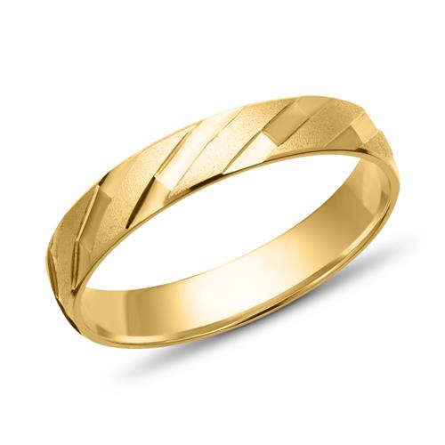 Wedding Rings 8ct Yellow Gold