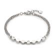 Ladies Bracelet Dorelly Stainless Steel With Crystals