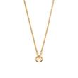 Ladies necklace paola in gold-plated stainless steel