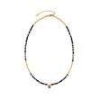 Lola ciao necklace made of gold-plated stainless steel, glass beads