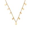 Ladies necklace rica ciao in gold-plated stainless steel