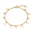 Ciao bracelet rica for ladies in stainless steel, gold plated