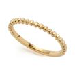 Ring rosina for ladies in gold-plated stainless steel