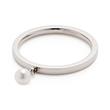 Ladies ring cosima ciao in stainless steel with pearl