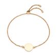 Marla bracelet for ladies in stainless steel, gold plated