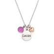 Necklace emma for ladies made of stainless steel