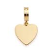 Ladies pendant jana heart made of stainless steel, gold