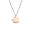 Ladies necklace tessa in rose gold plated stainless steel