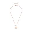 Ladies necklace tessa in rose gold plated stainless steel