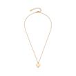 Ladies necklace coletta in gold-plated stainless steel