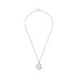 Ladies necklace minea in stainless steel with mother-of-pearl