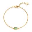 Pulsera sofia ciao para mujer en acero inoxidable chapado en oro