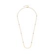 Puro necklace for ladies in gold-plated stainless steel