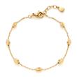 Arisa ciao pulsera para mujer en acero inoxidable, oro IP