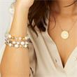 Hope pearl bracelet for ladies