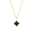 Ladies minelli necklace in gold-plated stainless steel