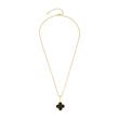 Ladies minelli necklace in gold-plated stainless steel