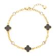 Minelli bracelet for ladies in stainless steel, gold