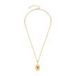 Rubi Halskette für Damen aus Edelstahl, gold