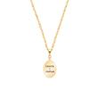 Rubi necklace for ladies in stainless steel, gold