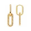 Moni hoop earrings for ladies in stainless steel, gold-plated