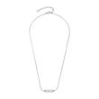 Halskette Pilea für Damen aus Edelstahl, gravierbar
