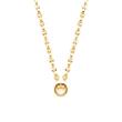 Ladies necklace romea in gold-plated stainless steel, Clip&Mix
