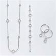 Bravo hoop earrings in stainless steel for women