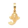 Ari pendant in gold-plated stainless steel, clip&mix
