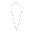 Ladies' necklace Orlando in gold-plated stainless steel, Clip&Mix