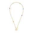 Clip&Mix ladies' necklace Smile in stainless steel, IP gold