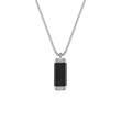 Bennett men's necklace with pendant, stainless steel, engravable