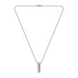 Sarkis necklace for men in stainless steel, engravable