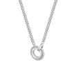 Iona necklace for women in stainless steel with crystals