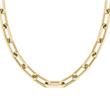 Halia link chain for women in stainless steel, IP gold